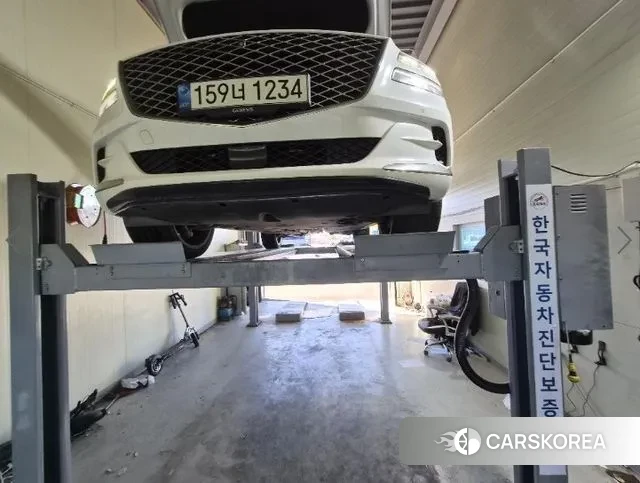 Genesis GV80 2021 Белый из Кореи