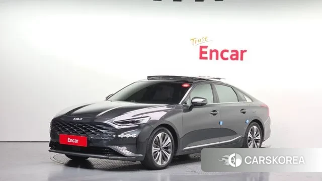 Kia K8 Hybrid 2023 Серый из Кореи