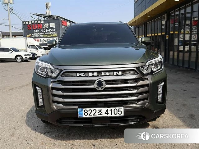 Ssangyong The New Rexton Sports Cannes 2023 Зеленый из Кореи