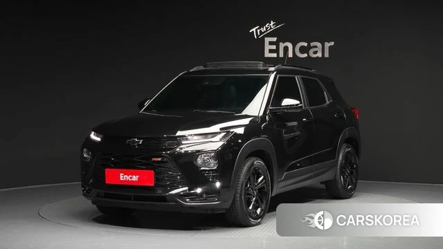 Chevrolet (GM Daewoo) Trailblazer 2022 Черный из Кореи