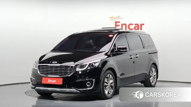 Kia All New Carnival 2018 Черный из Кореи