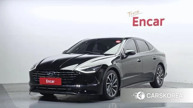 Hyundai Sonata (DN8) 2019 Черный из Кореи