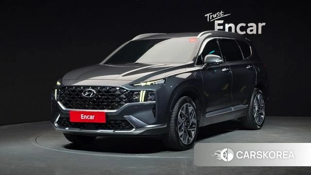 Hyundai The New Santa Fe 2021 Серый из Кореи