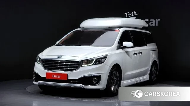 Kia All New Carnival 2018 Белый из Кореи