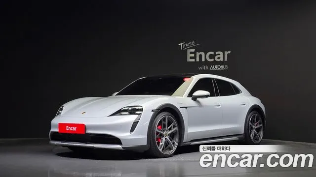 Porsche Taycan 2023 Серебряный из Кореи