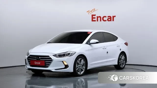 Hyundai Avante AD 2018 Белый из Кореи