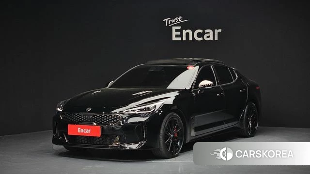 Kia Stinger Meister 2022 Черный из Кореи