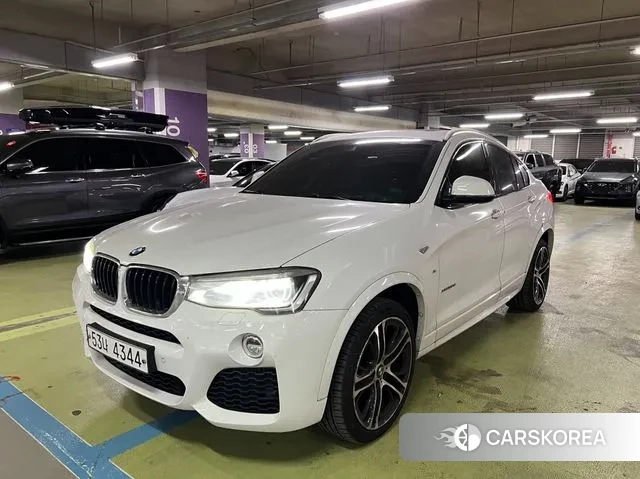 BMW X4 (F26) 2018 Белый из Кореи