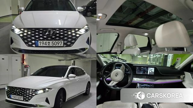 Hyundai The New Grandeur IG 2022 Белый из Кореи