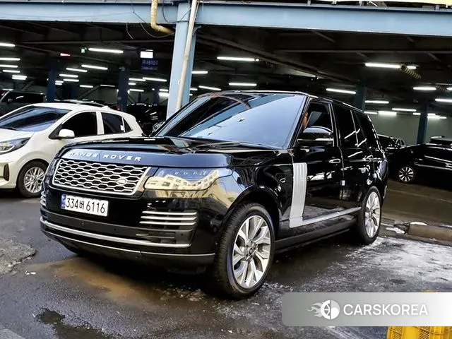 Land Rover Range Rover 4th Generation 2022 Черный из Кореи