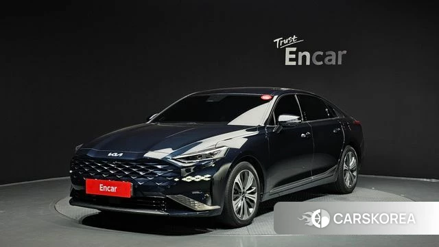 Kia K8 Hybrid 2023 Синий из Кореи