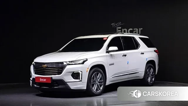 Chevrolet (GM Daewoo) Traverse 2022 Белый из Кореи