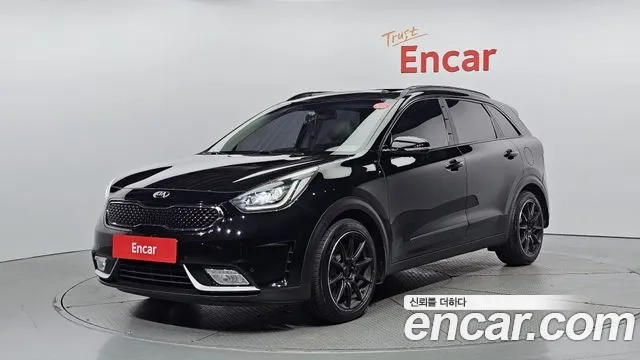 Kia Niro 2018 Черный из Кореи
