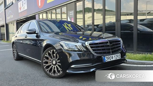 Mercedes-Benz S-Class W222 2020 Черный из Кореи