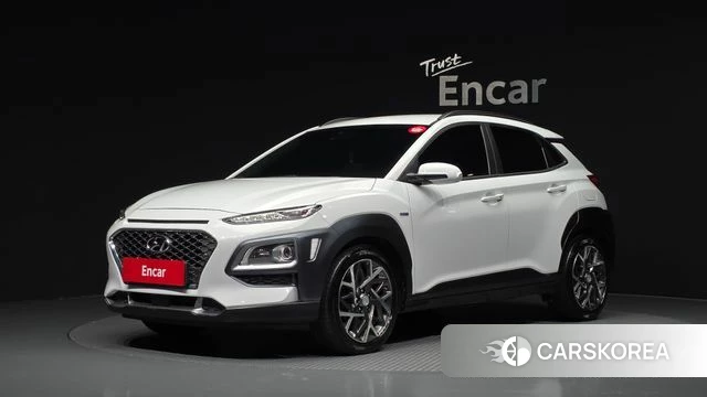 Hyundai Kona Hybrid 2020 Белый из Кореи