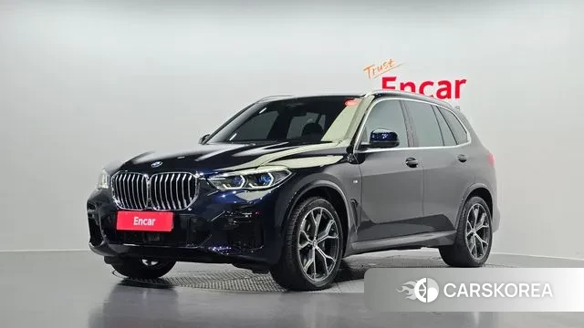 BMW X5 (G05) 2022 Черный из Кореи