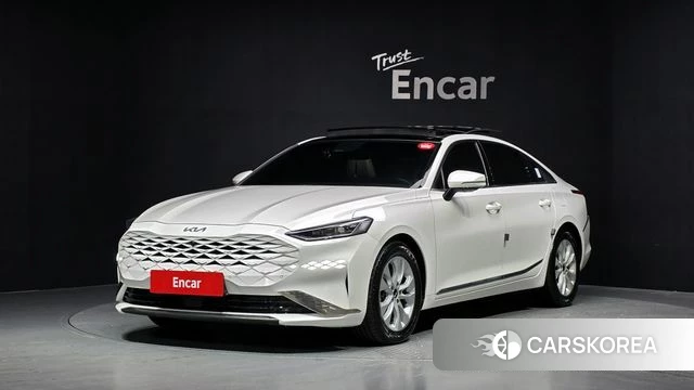 Kia K8 2021 Белый из Кореи