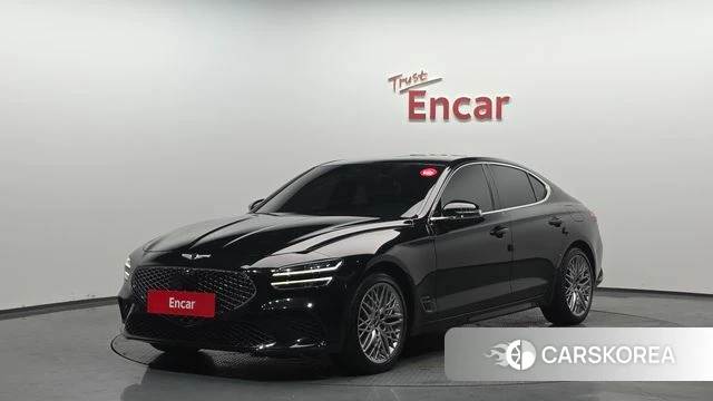 Genesis The New G70 2022 Черный из Кореи