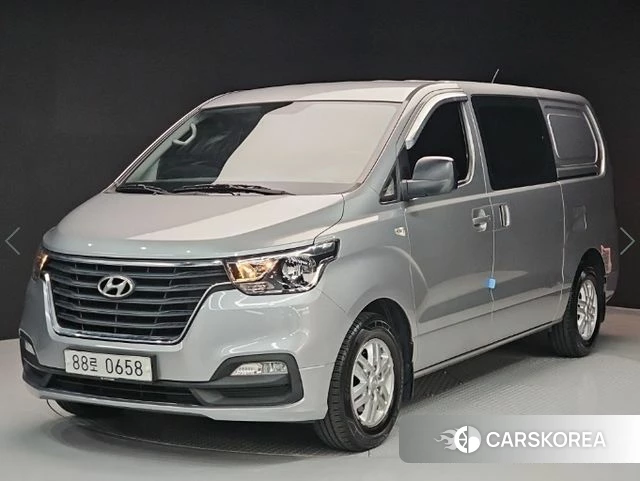 Hyundai The New Grand Starex 2018 Серебристо-серый из Кореи
