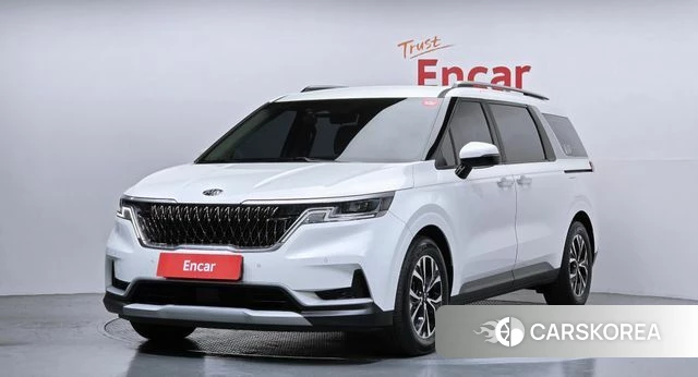 Kia Carnival 4th generation 2020 Белый из Кореи