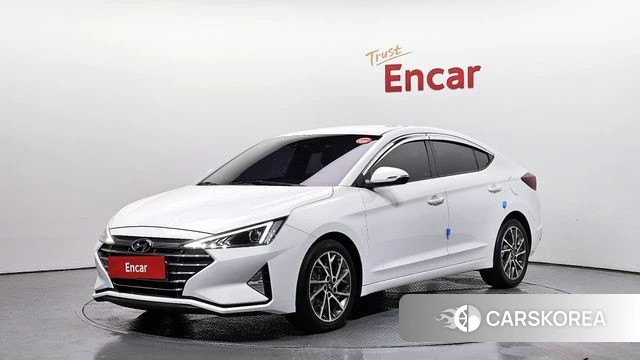 Hyundai The New Avante AD 2019 Белый из Кореи