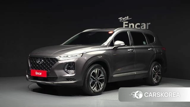 Hyundai Santa Fe TM 2018 Серый из Кореи