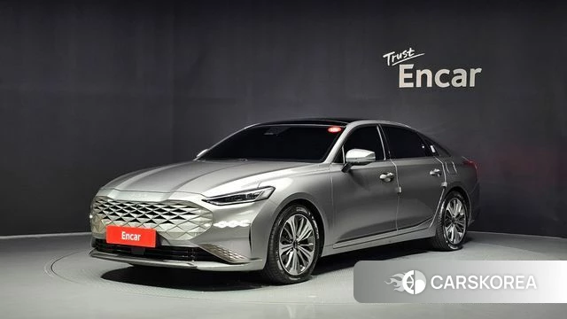 Kia K8 Hybrid 2021 Серебристо-серый из Кореи