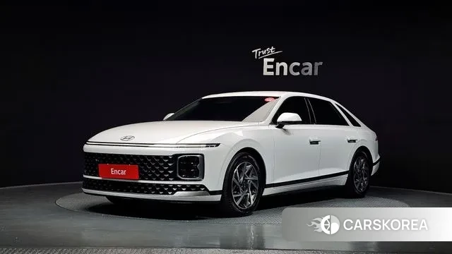 Hyundai Grandeur Hybrid (GN7) 2023 Белый из Кореи