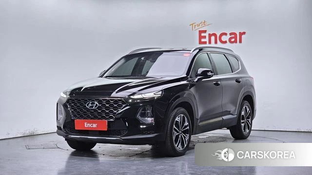 Hyundai Santa Fe TM 2019 Черный из Кореи