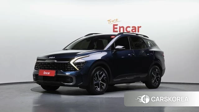 Kia Sportage 5th Generation Hybrid 2022 Синий из Кореи