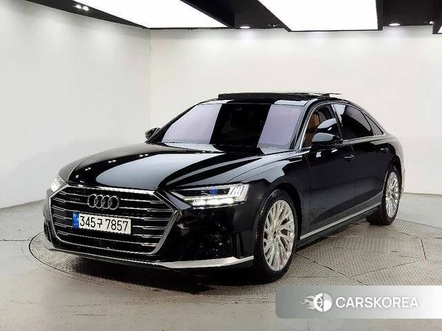 Audi A8 (D5) 2021 Черный из Кореи