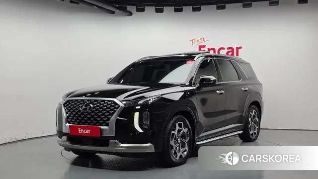 Hyundai Palisade 2022 Черный из Кореи