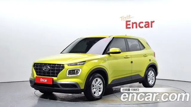 Hyundai Venue 2020 Светло-зеленый из Кореи