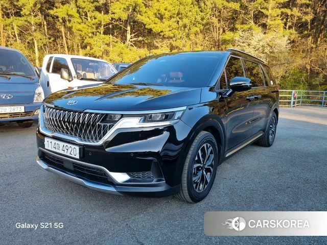 Kia Carnival 4th generation 2021 Черный из Кореи