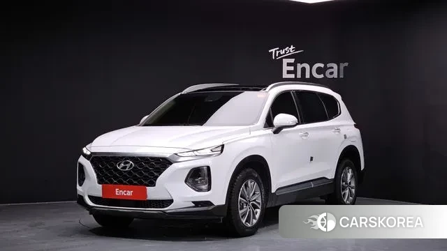 Hyundai Santa Fe TM 2019 Белый из Кореи