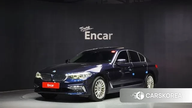 BMW 5 Series (G30) 2019 Синий из Кореи