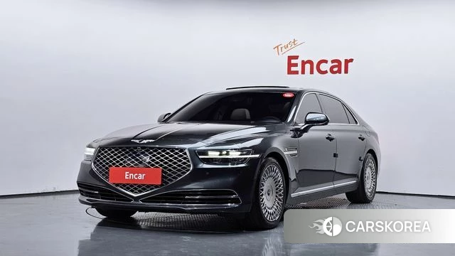 Genesis G90 2019 Темно-зеленый из Кореи