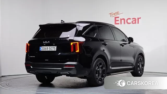 Kia The New Sorento 4th Generation 2024 Черный из Кореи