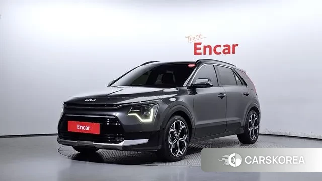 Kia Di Ol Nu Niro 2022 Серый из Кореи