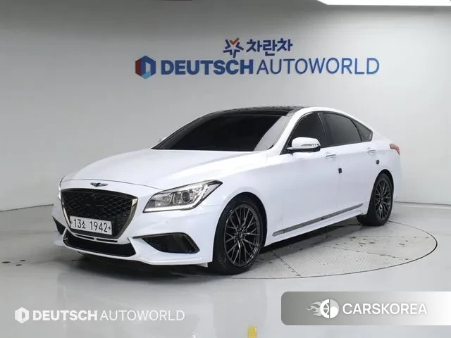 Genesis G80 2018 Белый из Кореи