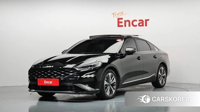 Kia K8 Hybrid 2022 Черный из Кореи