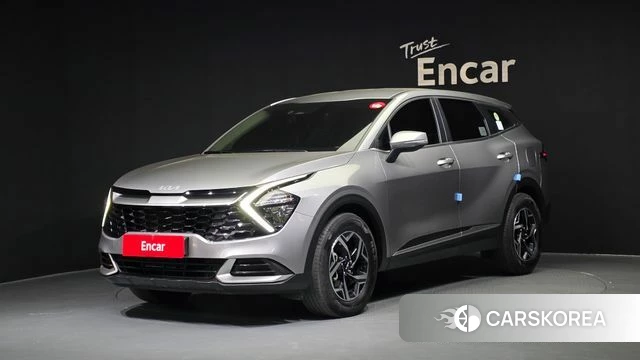 Kia Sportage 5th Generation 2021 Серебристо-серый из Кореи