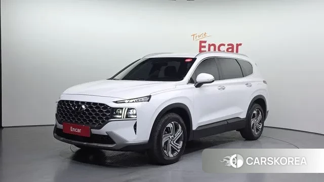 Hyundai The New Santa Fe 2021 Белый из Кореи