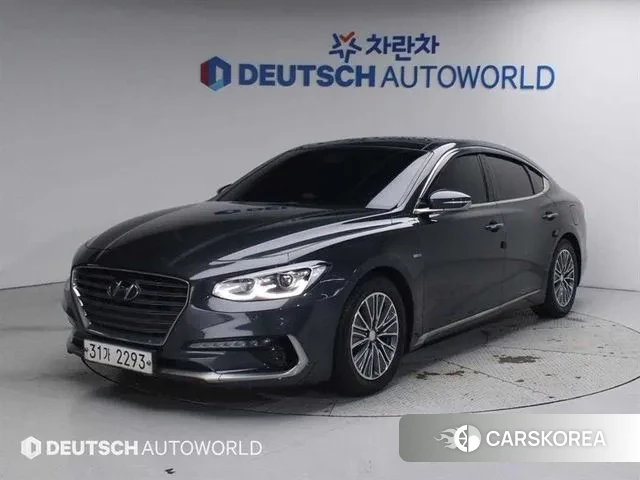 Hyundai Grandeur IG Hybrid 2018 Серый из Кореи
