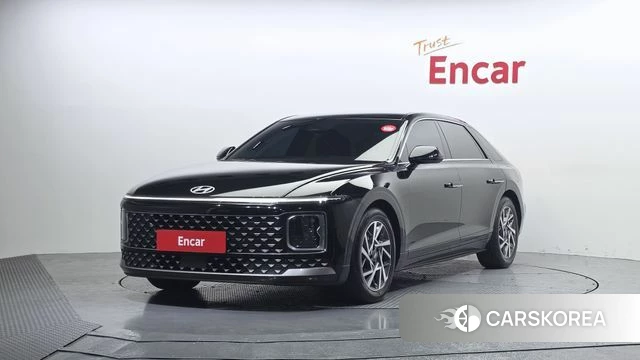 Hyundai Grandeur (GN7) 2023 Черный из Кореи