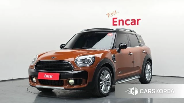 Mini Cooper D Countryman 2018 Оранжевый из Кореи