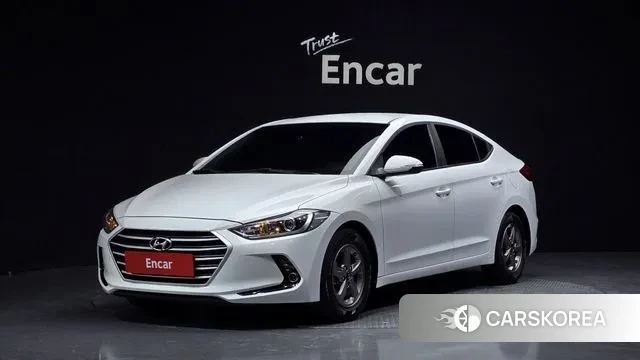 Hyundai Avante AD 2018 Белый из Кореи
