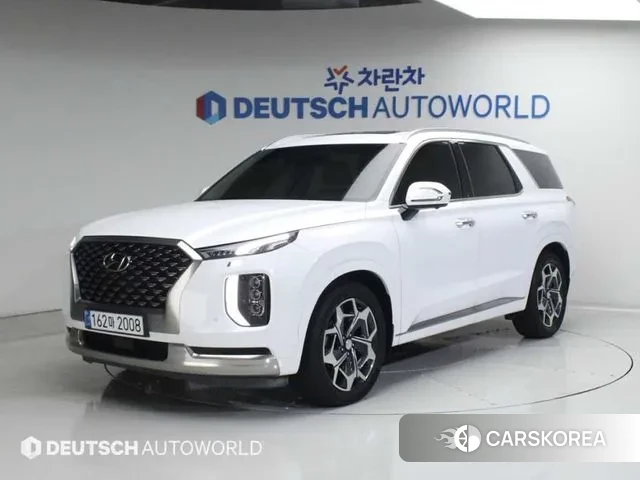 Hyundai Palisade 2021 Белый из Кореи