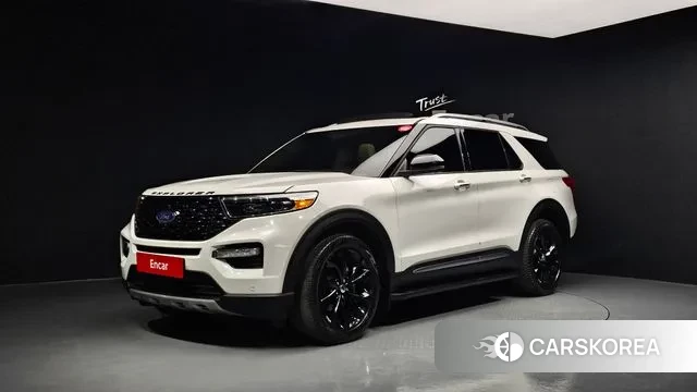 Ford Explorer 6th Generation 2021 Белый из Кореи
