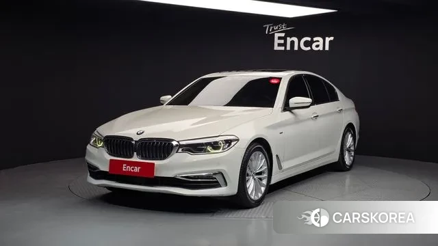 BMW 5 Series (G30) 2018 Белый из Кореи